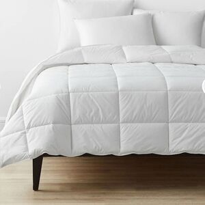 The Company Store LaCrosse LoftAIRE™ Down Alt Medium Comforter, White, Twin, New
